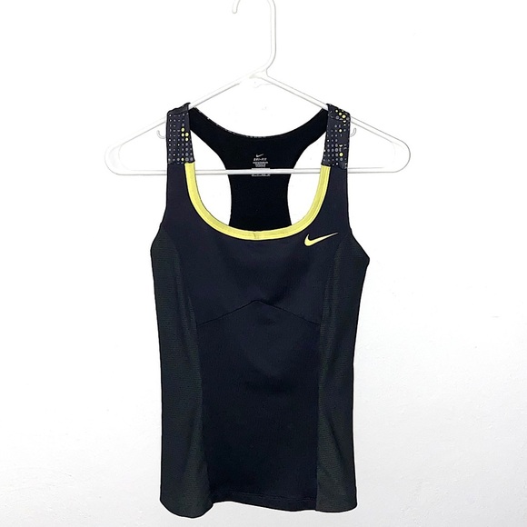 Nike Dri-Fit Printed Racerback Tank Top Size XS - Picture 1 of 6